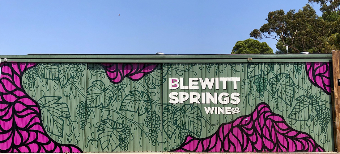 Blewitt Springs Co cellar door